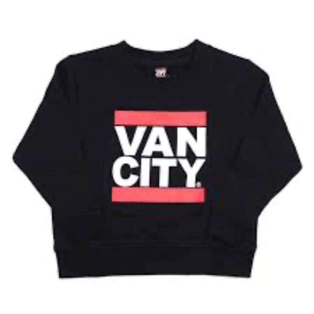 Men’s Van City Black and Red Graphic Sweatshirt